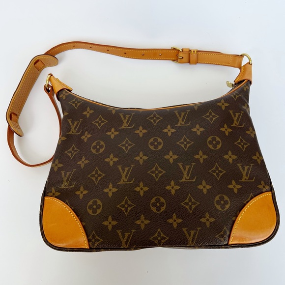 Louis Vuitton Boulogne 30 M51265 Monogram Canvas Shoulder Bag Brown - Picture 12 of 15